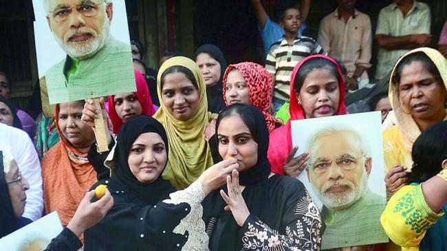 Modi urged all political parties to pass the Triple Talaq Bill in the Parliament’s Budget Session. - Sakshi Post