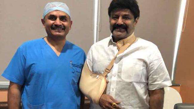 Balakrishna was in the hospital for two days. Doctors discharged him this morning - Sakshi Post