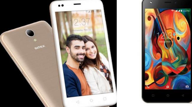 The device has a 5MP rear and a 2MP selfie camera with flash. - Sakshi Post