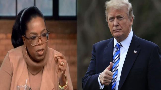 Oprah Winfrey and Donald Trump - Sakshi Post