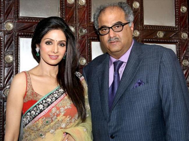 Boney Kapoor with Sridevi&amp;amp;nbsp; - Sakshi Post