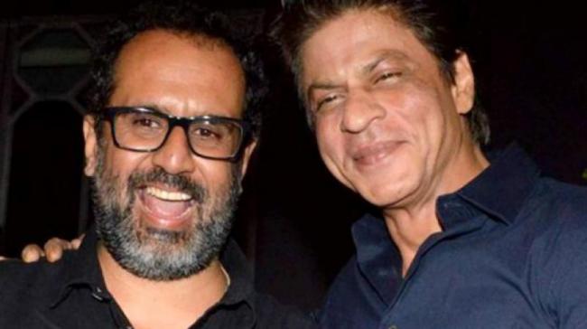 Shah Rukh Khan and Aanand L. Rai at an event. Shah Rukh Khan and Aanand L. Rai at an event. - Sakshi Post
