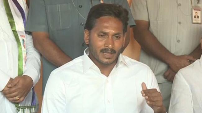AP Leader of Opposition YS Jagan Mohan Reddy  demanded that CM Chandrababu Naidu should support the no-confidence motion against the BJP government. - Sakshi Post