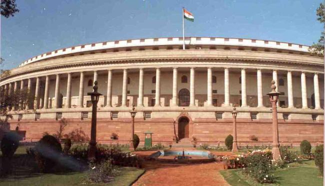 Parliament building in New Delhi - Sakshi Post