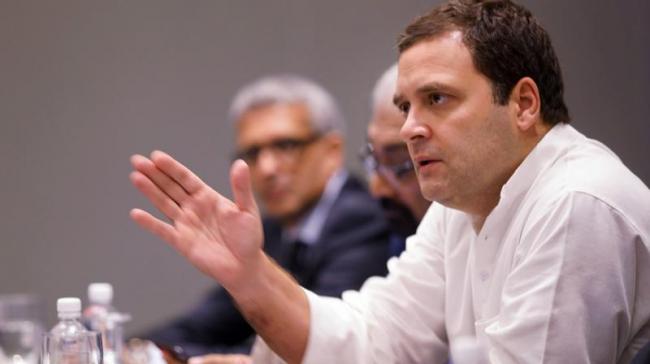 Rahul Gandhi has been accused of making derogatory remarks about PM Modi at his party conclave - Sakshi Post