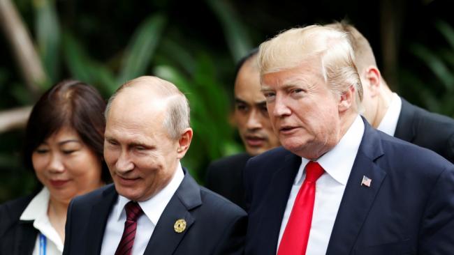 Russian President Vladimir Putin and US President Donald Trump - Sakshi Post