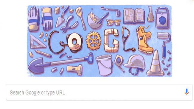 Google Doodle on International Workers’ Day - Sakshi Post