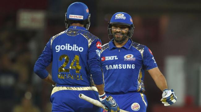 Mumbai’s thrilling chase came after the heroics of Chris Gayle, who continued his explosive run in the IPL with a 50 off 40 balls to propel Kings XI Punjab Mumbai’s thrilling chase came after the heroics of Chris Gayle, who continued his explosive run in the IPL with a 50 off 40 balls to propel Kings XI Punjab - Sakshi Post