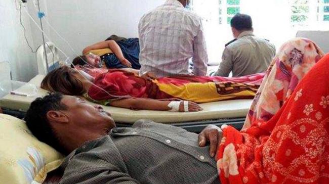 Nearly 150 have been hospitalised in central Cambodia after drinking contaminated liquid - Sakshi Post