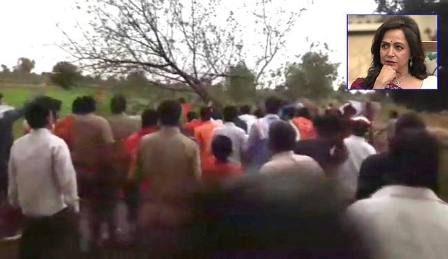 Hema Malini escaped danger in Uttar Pradesh on Sunday - Sakshi Post