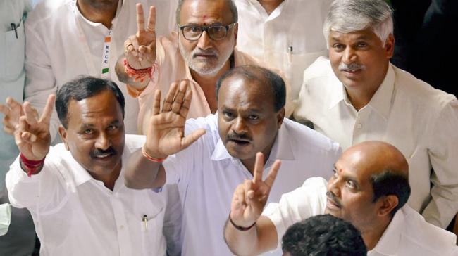 JD-S Legislative Assembly Leader HD Kumaraswamy JD-S Legislative Assembly Leader HD Kumaraswamy - Sakshi Post