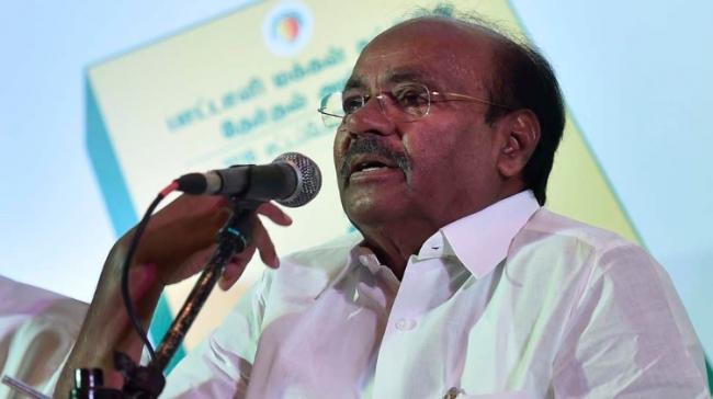 PMK founder S. Ramadoss PMK founder S. Ramadoss - Sakshi Post
