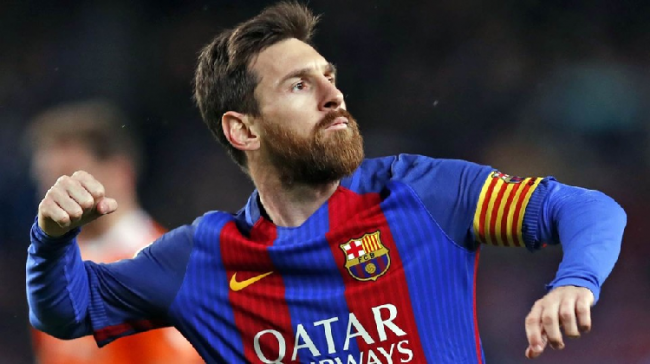 Barcelona’s Lionel Messi Barcelona’s Lionel Messi - Sakshi Post