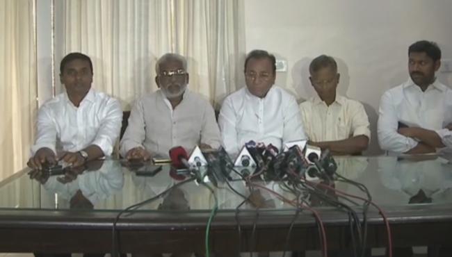 YSR Congress Party MPs in New Delhi YSR Congress Party MPs in New Delhi - Sakshi Post