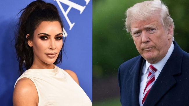 Kim Kardashian and Donald Trump - Sakshi Post