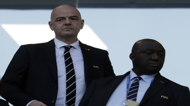 FIFA president Gianni Infantino FIFA president Gianni Infantino - Sakshi Post