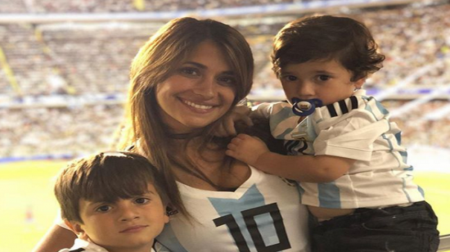 Messi’s wife Antonella Roccuzzo - Sakshi Post
