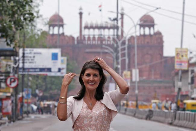 US Ambassador to the UN, Nikki Haley on her 3-day India trip - Sakshi Post