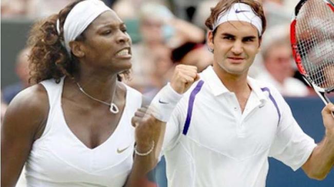 Serena Williams and Roger Federer - Sakshi Post