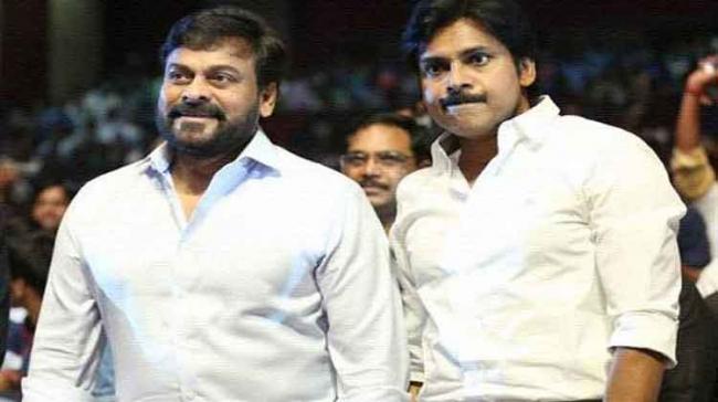 Chiranjeevi and Pawan Kalyan Chiranjeevi and Pawan Kalyan - Sakshi Post