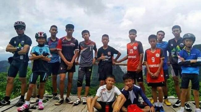 The daring rescue of 12 schoolboys and their football coach in the waterlogged caves of Thailand will be soon seen on the big screen. - Sakshi Post