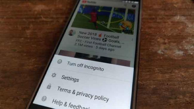 The Turn on Incognito button would be visible at the bottom of the account page The Turn on Incognito button would be visible at the bottom of the account page - Sakshi Post