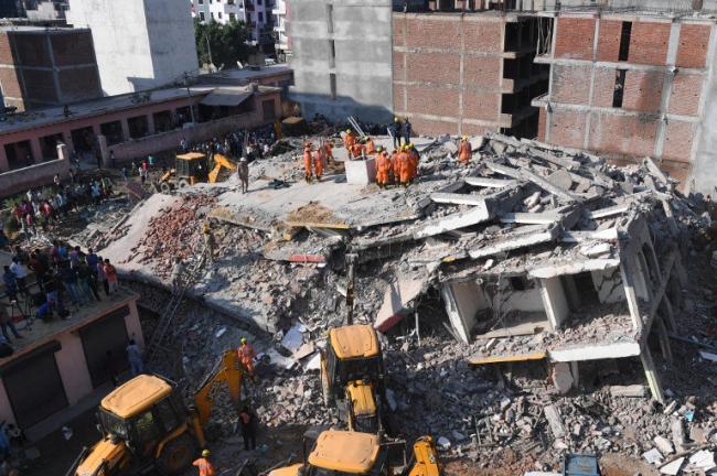 Twin-building collapse in Uttar Pradesh’s Greater Noida area - Sakshi Post