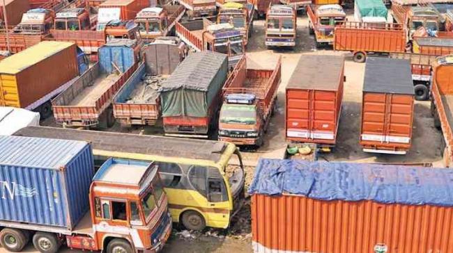 Lorry Drivers Stir - Sakshi Post