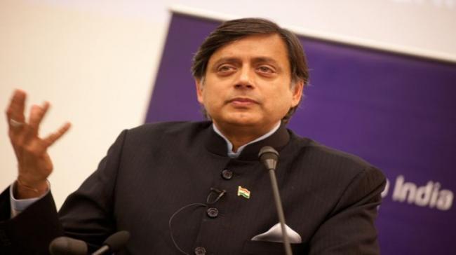 Senior Congress leader Shashi Tharoor - Sakshi Post