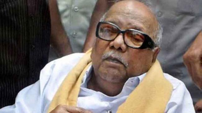 DMK President M. Karunanidhi - Sakshi Post