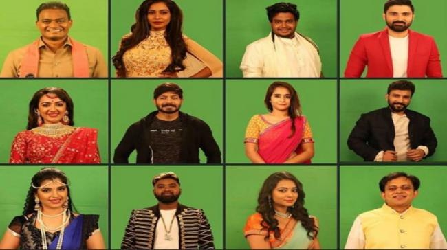 A collage picture of all bigg boss 2 contestants - Sakshi Post