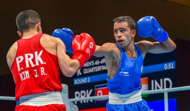 Boxer Amit Panghal Boxer Amit Panghal - Sakshi Post