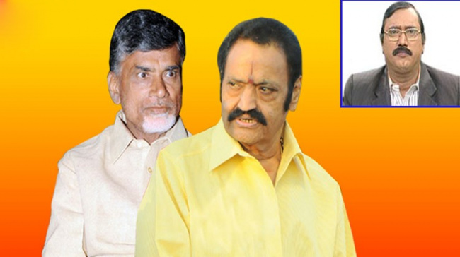 Chandrababu Naidu and Hari Krishna Chandrababu Naidu and Hari Krishna - Sakshi Post