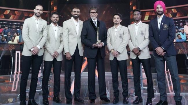 The Indian hockey team has shot for an episode for the quiz show “Kaun Banega Crorepati” - Sakshi Post