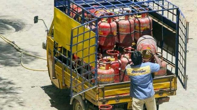 The actual impact on subsidised domestic LPG customers is only Rs. 2.89 per cylinder (File) The actual impact on subsidised domestic LPG customers is only Rs. 2.89 per cylinder (File) - Sakshi Post