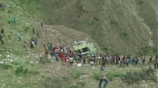 Conductor Dies As Bus Falls Into Gorge In Doda - Sakshi Post