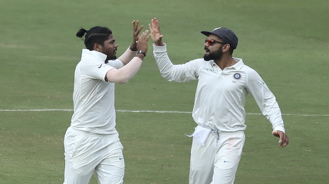 Pacer &amp;lt;a href=&amp;quot;https://www.sakshipost.com/topic/Umesh%20Yadav&amp;quot;&amp;gt;Umesh Yadav&amp;lt;/a&amp;gt; was the wrecker-in-chief with match figures of 10/133 - Sakshi Post
