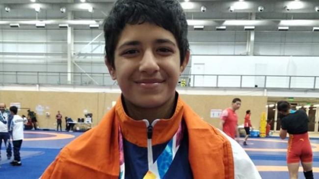 Indian wrestler Simran had to be content with a silver medal after losing in the final of the women’s freestyle 43 kg class at the Youth Olympics here. - Sakshi Post
