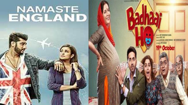 Hindi Movies Releasing In Dasra: Namaste England, Badhai Ho Hindi Movies Releasing In Dasra: Namaste England, Badhai Ho - Sakshi Post