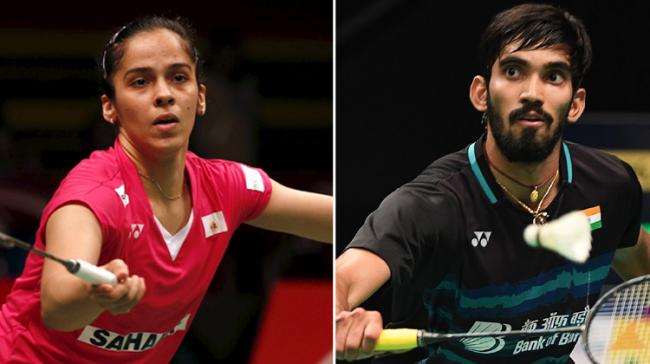 India’s Saina Nehwal and Kidmabi Srikanth stormed into the semifinals of the Denmark Open - Sakshi Post