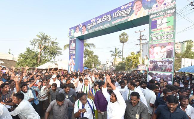 Praja Sankalpa Yatra Day 289 Praja Sankalpa Yatra Day 289 - Sakshi Post