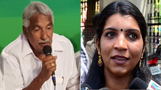 Kerala former CM Oommen Chandy and Saritha Nair Kerala former CM Oommen Chandy and Saritha Nair - Sakshi Post