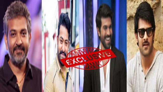 Rajamouli, Jr NTR, Charan and Prabhas Rajamouli, Jr NTR, Charan and Prabhas - Sakshi Post