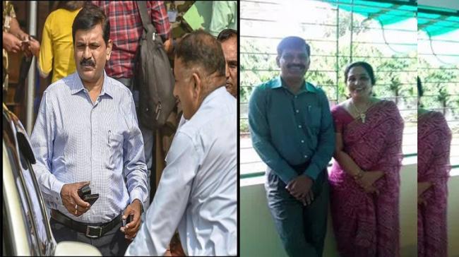 Interim CBI Director M Nageswara Rao:Inset&amp;amp;nbsp; With his wife M Sandhya - Sakshi Post