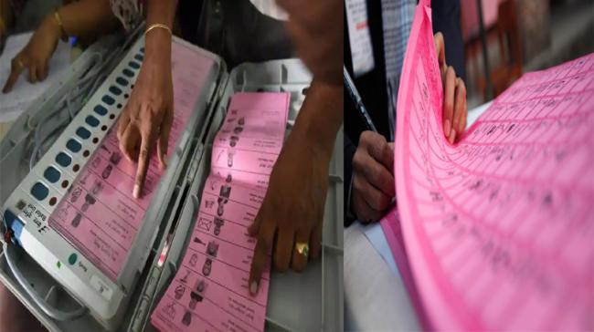 Congress On Pink Ballot Papers In Telangana Polls - Sakshi Post