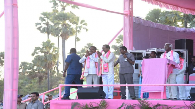 Telangana caretaker CM K Chandrashekhar Rao - Sakshi Post