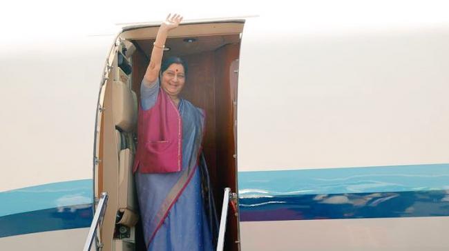 External Affairs Minister Sushma Swaraj - Sakshi Post