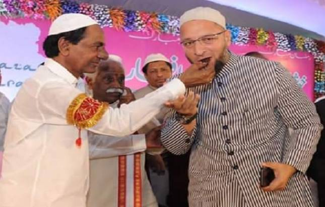 TRS Chief KCR, MIM President &amp;lt;a href=&amp;quot;https://www.sakshipost.com/topic/Asaduddin%20Owaisi&amp;quot;&amp;gt;Asaduddin Owaisi&amp;lt;/a&amp;gt; - Sakshi Post