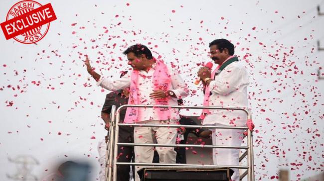 TRS leader K Taraka Rama Rao (KTR) TRS leader K Taraka Rama Rao (KTR) - Sakshi Post