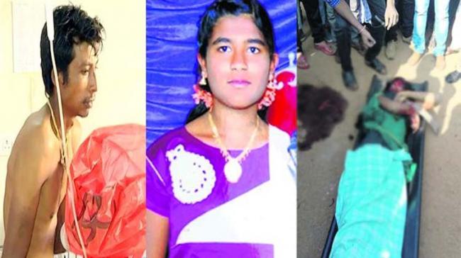 A man killed a 10th class girl for rejecting his love.  A man killed a 10th class girl for rejecting his love.  - Sakshi Post